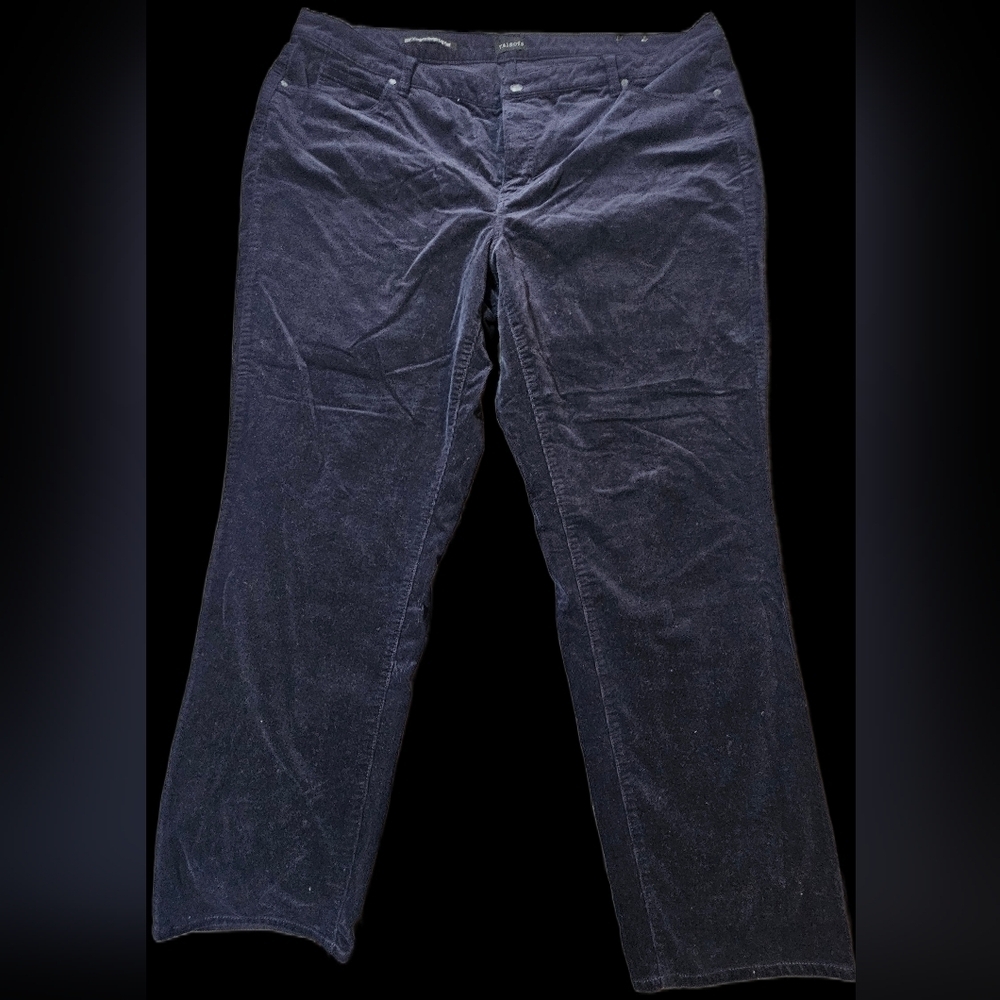 Talbots Dark Blue Corduroy Pants